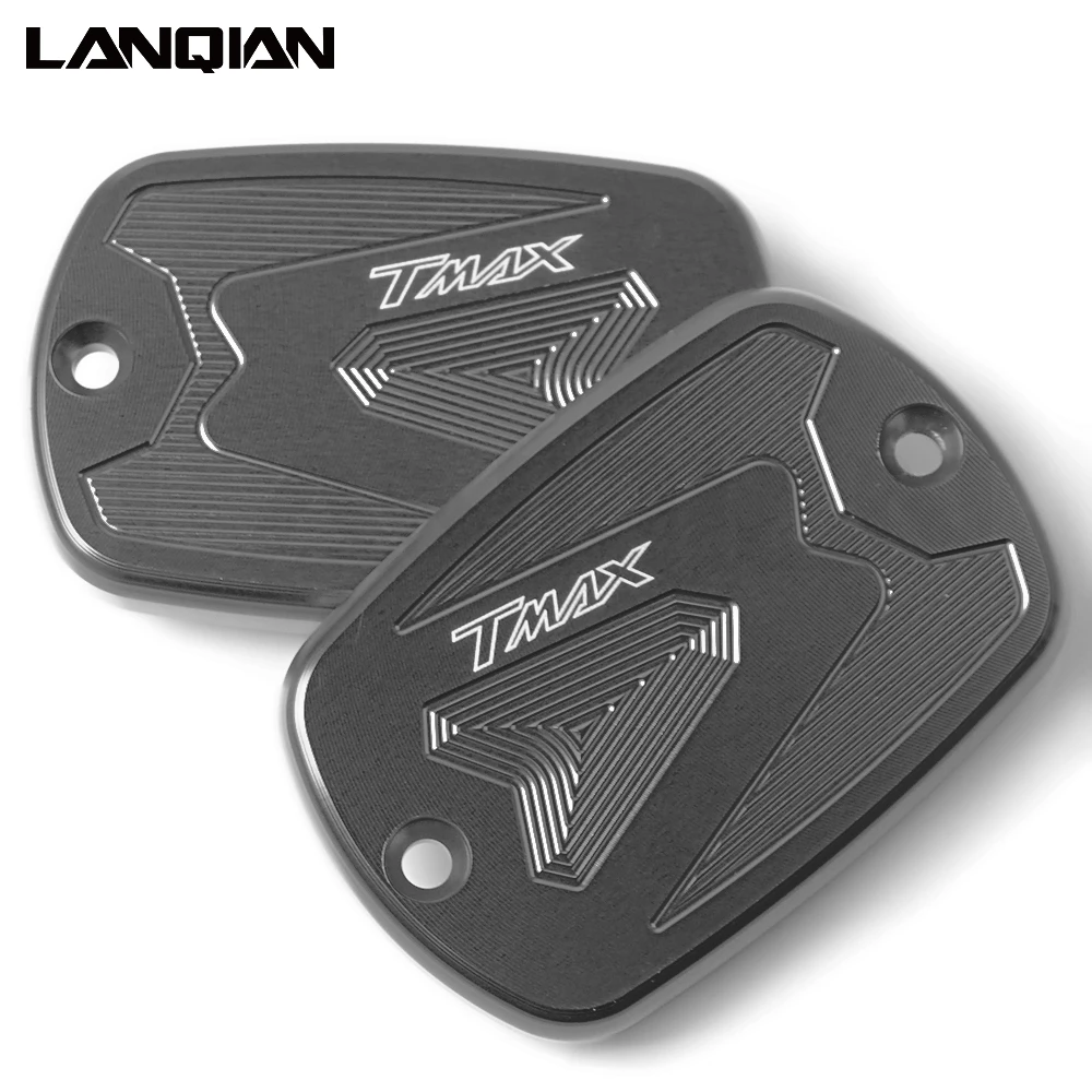 

Motorbike Accessories Brake Fluid Tank Cap T max Motorcycle Fluid Oil Reservoir Cover For YAMAHA T-Max 500 TMax 530 Aluminum