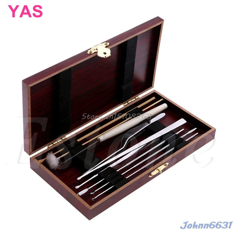 8Pcs Health Care Tool Ear Pick Cleaning Ear Wax Remover Cleaner Curette Kit Y207E Hot Sale