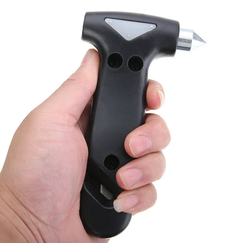 Mini Car Safety Hammer Emergency Car Hammer Car Window Breaker Glass Breaker Seatbelt Cutter for Car Rescue Tool