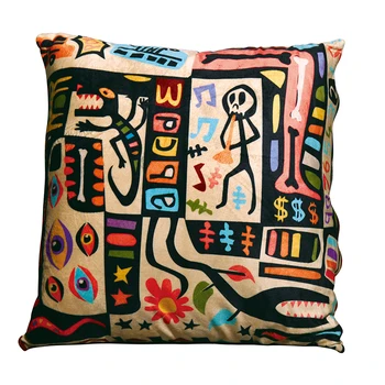 

Super Man Living Room and Pillow Case 400TC Printed Santu Dea 9 Colors Pillow Cover 45*45cm OM3005