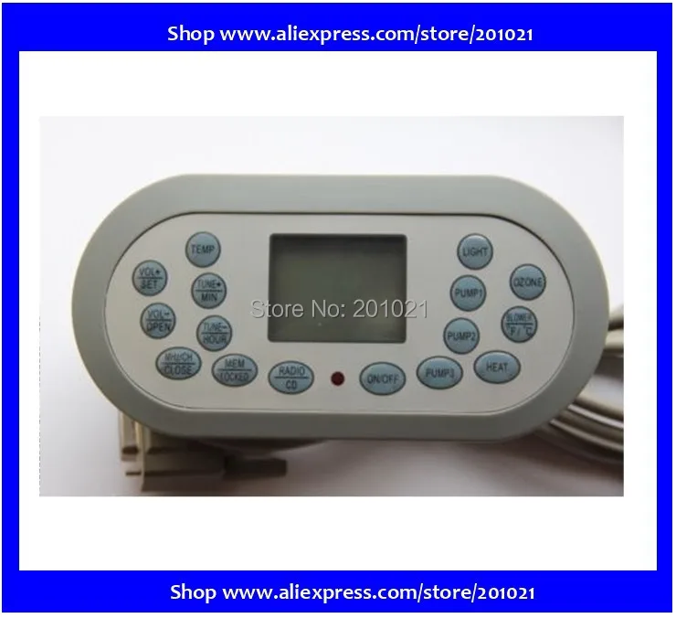 

KL8-2 spa controller display panel replacement for chinese spa JNJ, Monalisa, jazzi, yehua sanitary, and for other spa parts