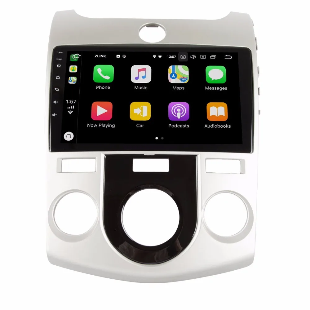 Best 9" Android 8.0 Car DVD Multimedia Player GPS For KIA Forte 2009-2012 Audio Car Radio Stereo 1