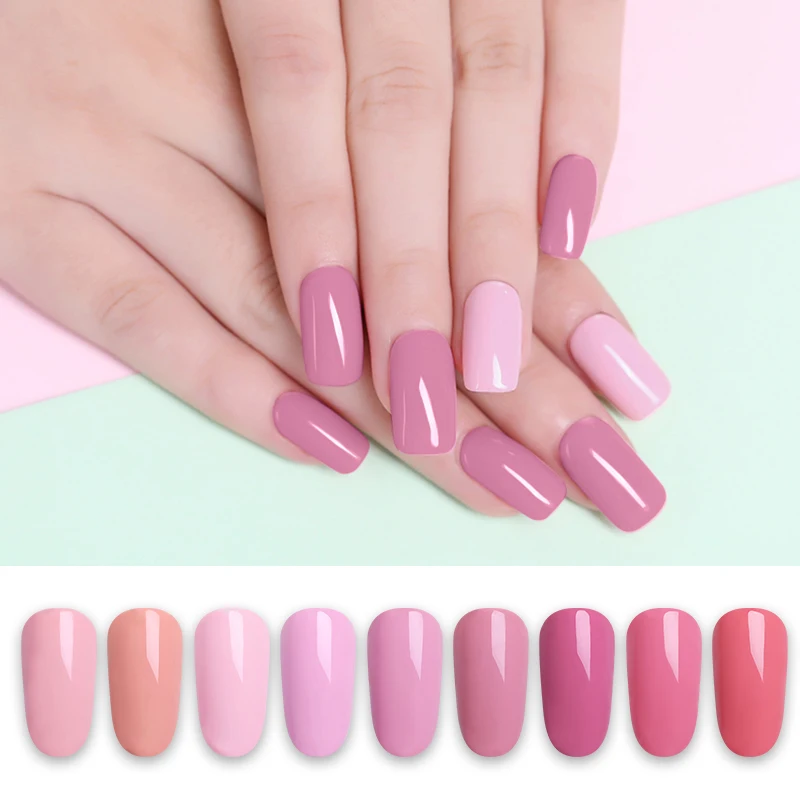 LILYCUTE 5ML UV LED Gel Nail Polish Long-lasting Macaron Soak off Nail Art Gel Varnish image 5