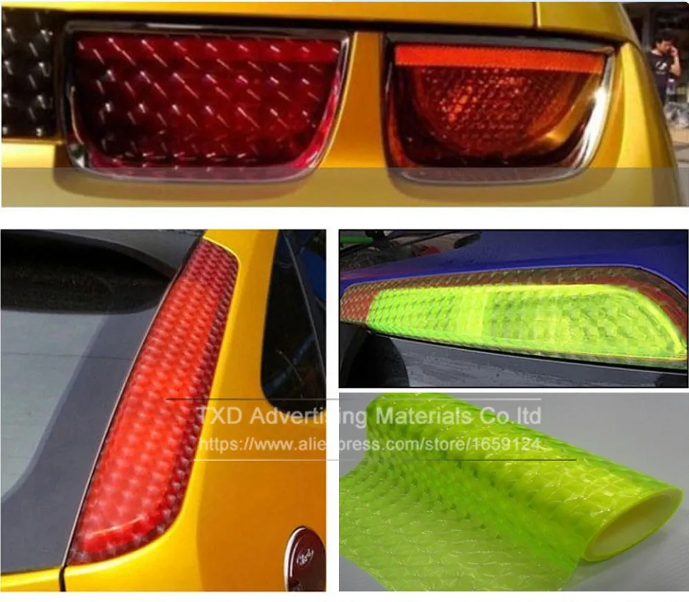 30X100CM/Lot Cat Eye Headlight tint film Auto Car Styling Headlights Stickers Taillight Film Stickers Lamp tint film car number plate