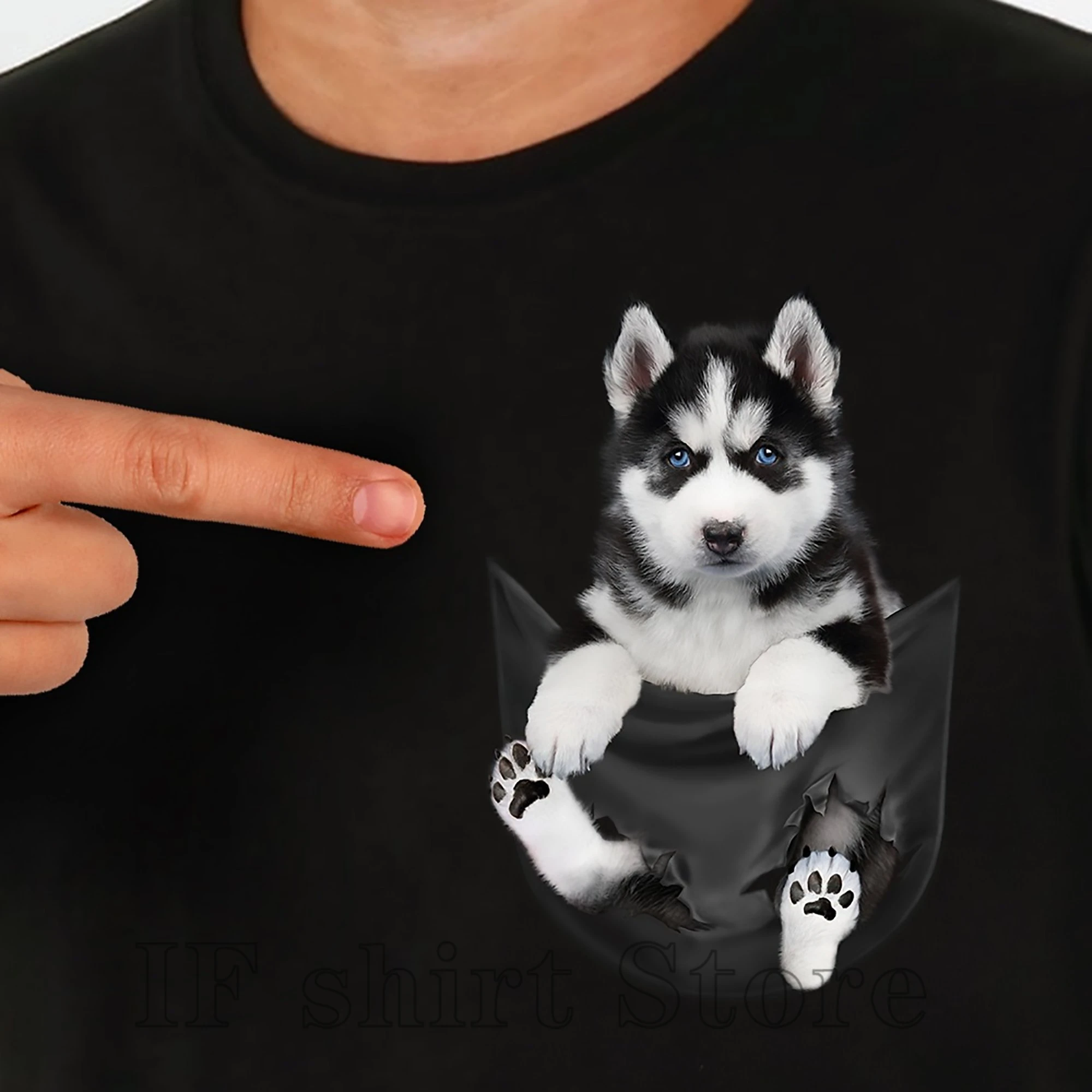 Camiseta exclusiva de perro Husky Siberiano para hombres y mujeres, camisa divertida con estampado de perro Husky, regalos para amantes los perros, Regalo para mamá Husky|Camisetas| - AliExpress