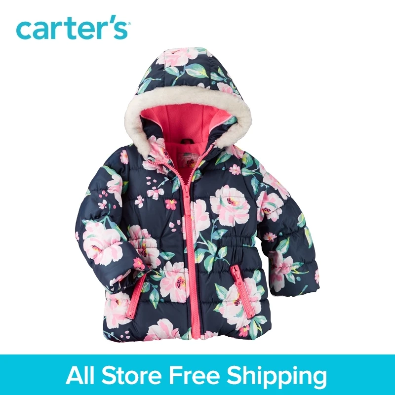 Carter's 1pcs baby children kids clothing girl fall&winter Print Floral
