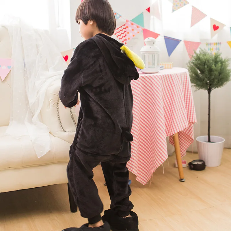 Взрослый ребенок фланель Косплэй Костюм пингвина; костюмы-комбинезон для мальчиков и девочек создать танцевальная модная Пижама Хэллоуин Вечерние