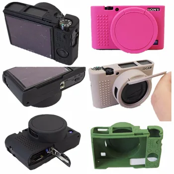 

Silicone Camera Soft Case Protective Skin Cover For Sony DSC-RX100M5 RX100M4 RX100M3 RX100 III/V RX100 IV Camera Bag