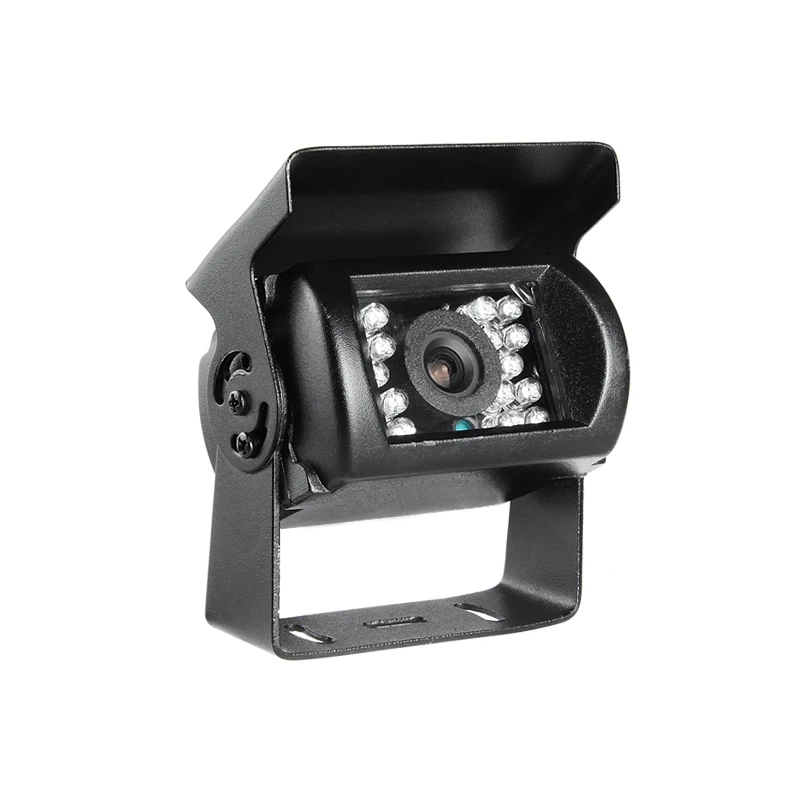 

700TVL Analog Truck Backup Camera Heavy Duty IR 18 LED Night Vision Waterproof Vehicle Rear View Camera for Truck/Bus/Trailer/RV