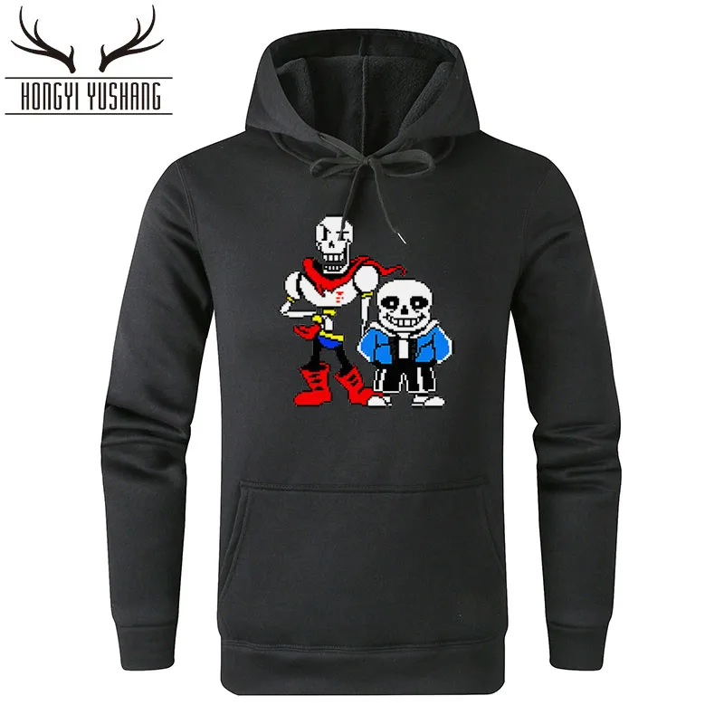 

Autumn Winter New Undertale hoodies men 2018 harajuku fashion Cool print men women hoodie sweatshirts W38