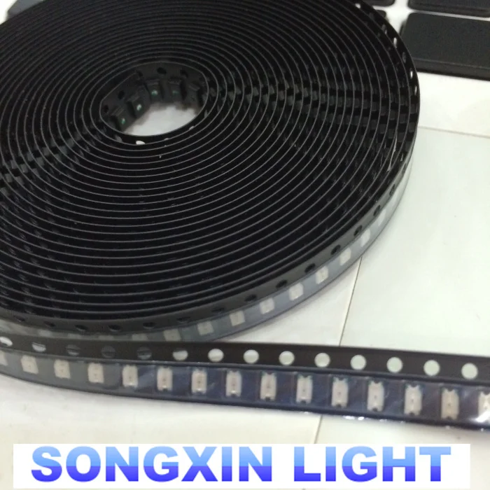 Оптовая Продажа 1000 шт. SMD SMT 1206 розовый супер яркий светодиодный светильник