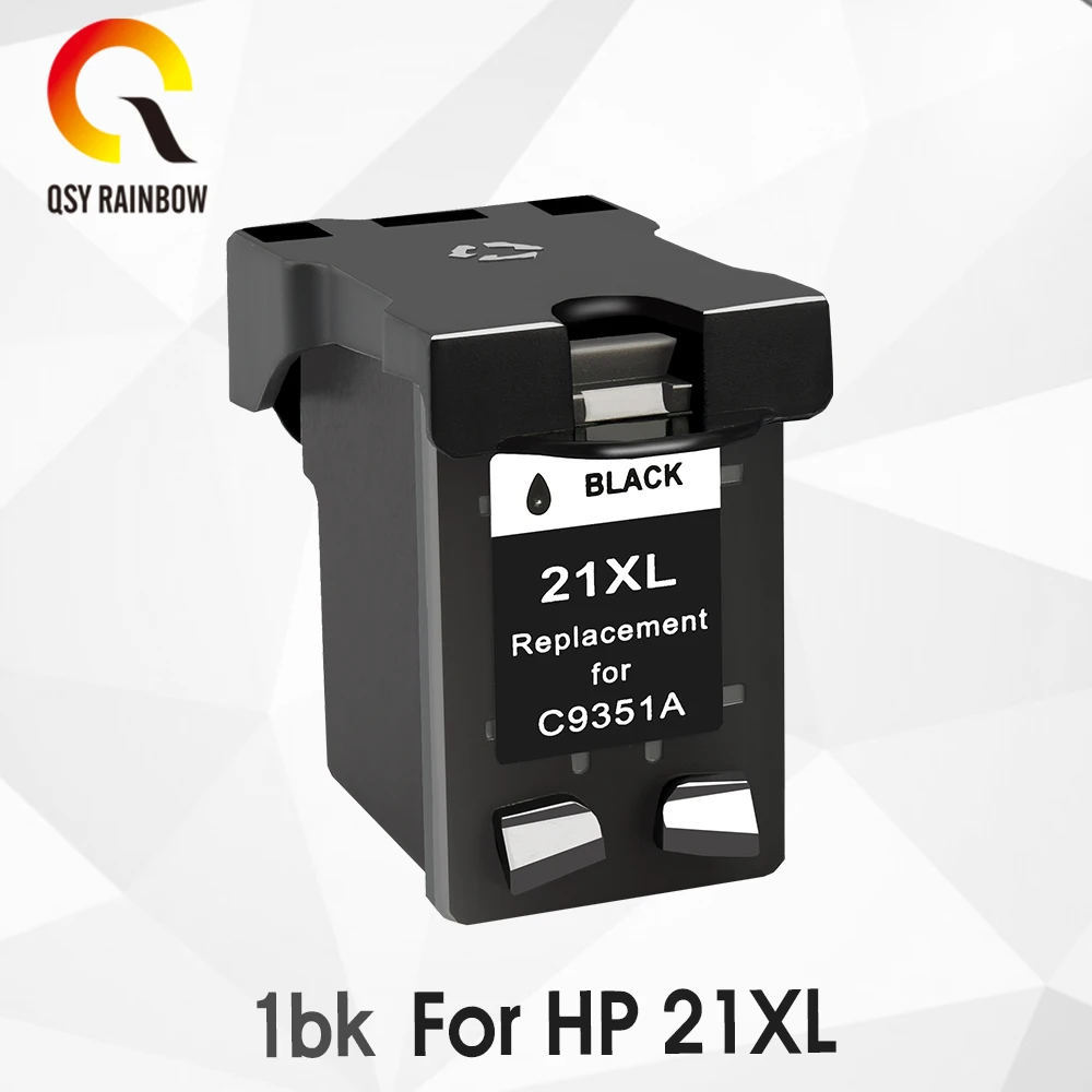 CMYK Supplies чернильный картридж Замена для hp 21 hp 21 для hp 21xl чернилами hp Deskjet F380 F2180 F2280 F4180 F4100 F2100 F2200 F300 - Цвет: 1bk