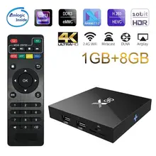 X96 X96W Android 7.1 TV Box WiFi S905W smart tv box android 2GB ram Quad Core Set-top Box tvbox 4K Media Player X 96 set-top box