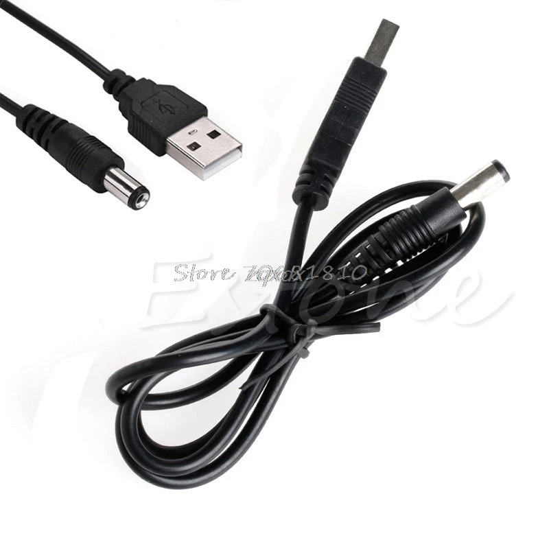 

USB Port to 5.5mm / 2.1mm 5V DC Barrel Jack Power Cable Connector Z09 Drop ship