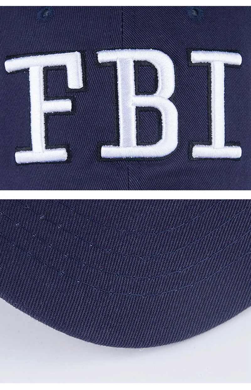 Fashion Letter Embroidery Baseball Cap FBI Brand New Outdoor Sport Snapback Hat Men Women Tactical Sun Caps Casquette CP0151 (14)