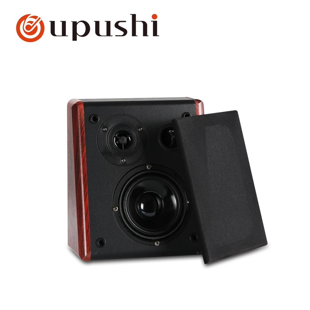 Oupushi home music system 10W 20W wall speakers 6.5 inch ceiling loudspeakers 2-way full range speaker wall mount with amplifier