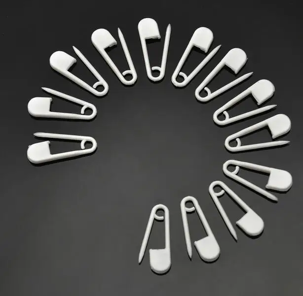 2.6CM Tag Pin plastic fastener small safety pin Crochet tag clothing garment Coat Clothes tag