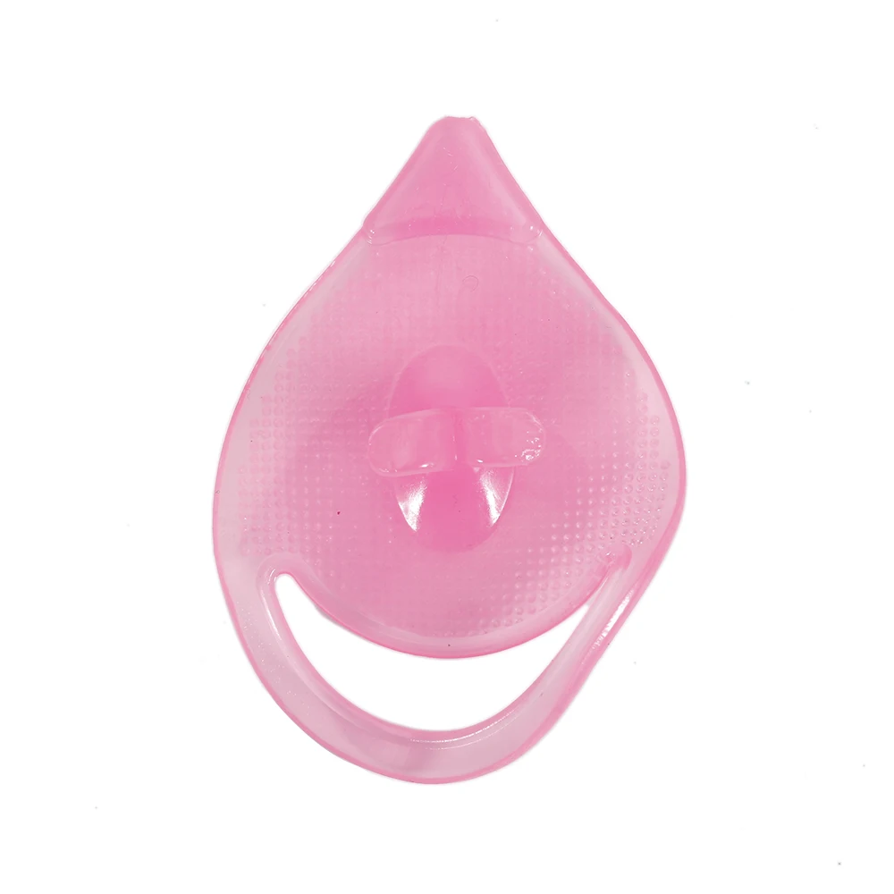 Silicone Oval with Portable Blackhead Remover Facial Brush Baby Head Washing Skin Care Beauty with Box Cleansing Pad