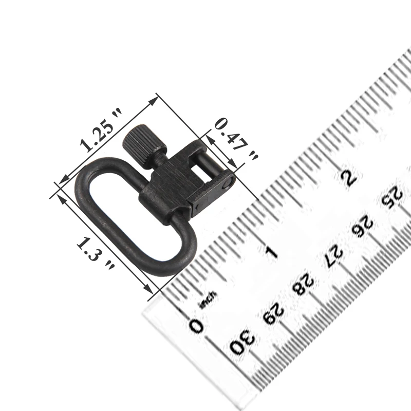 2 шт. Тактический винтовочный Слинг Вертлюги крепление адаптер крепление пистолет слинг зажимы для охоты стрельба HT37-0012