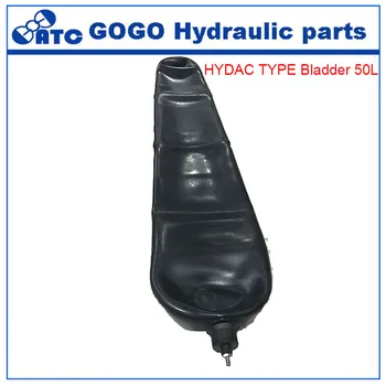 

HYDAC type nitrogen accumulator bladder replacement in hydraulic system SB330-50 50liter 50L 330bar