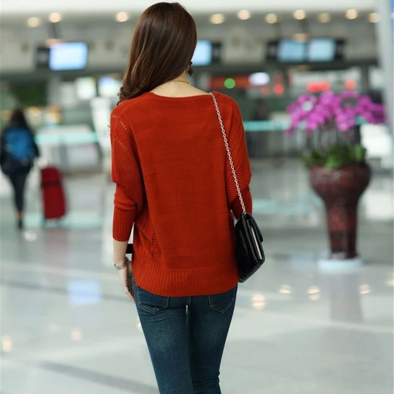 pull femme fashion 2015 winter women sweaters and pullovers long sleeve thin knitted sweater womens pullover woman jersey mujer