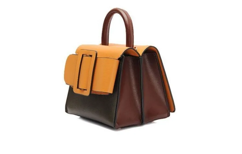 Высококачественная Брендовая женская сумка Новая модная подходящая цветная сумка на ремне с пряжкой на ремне Европейский стиль маленькие сумки через плечо