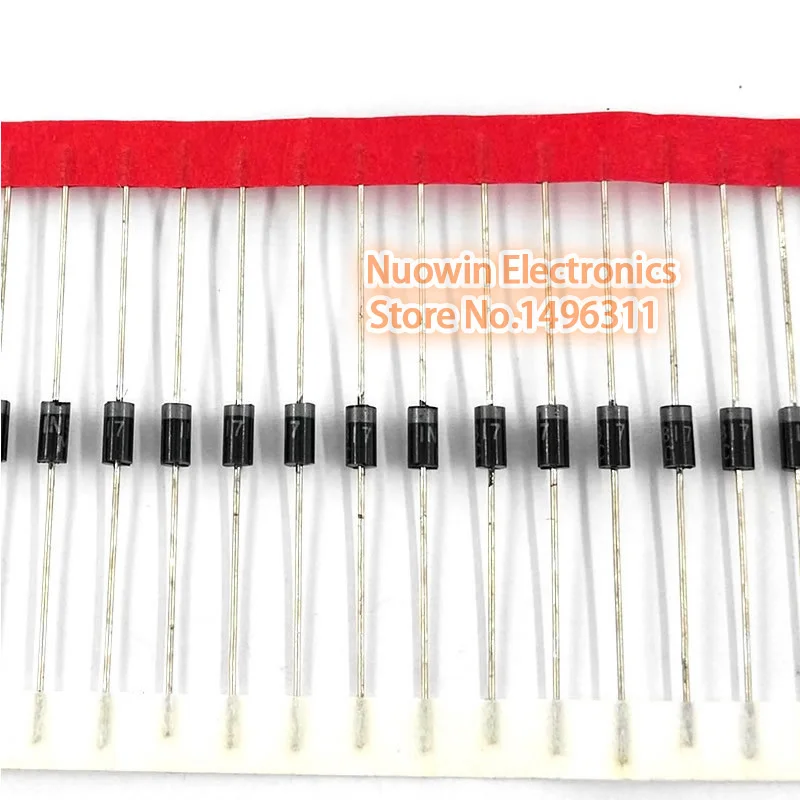 

100PCS IN5817 DO-41 1A 20V SCHOTTKY DIODE 1N5817