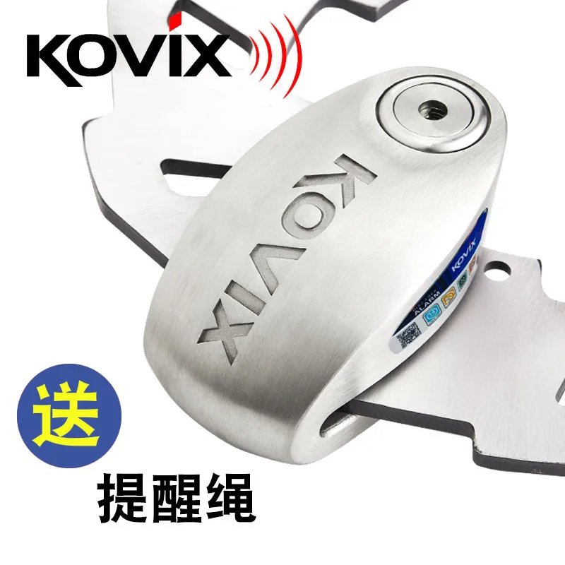 

KOVIX motorcycle alarm disc brake lock bike falante security anti-theft lock