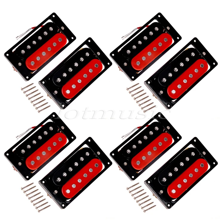 4 пары наконечники для электрогитары 6 струн|humbucker pickup|electric guitar pickupsguitar pickup |