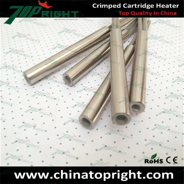 high wattas  crimped lead heater cartridge