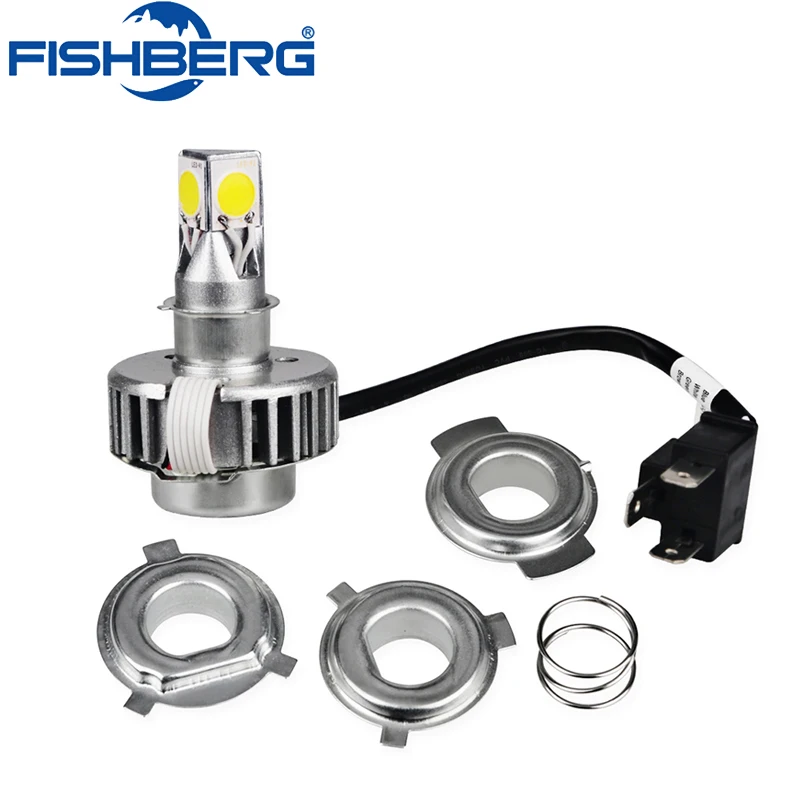 Fishberg H4 Led Motorcycle Headlight 18W Hilo Beam 6000K 1800Lm Highlow Conversion Kit Ph7 Ph11 Headlamp huismerk kopen in de aanbieding Fishberg H4 Led Motorcycle Headlight 18W Hilo Beam 6000K 1800Lm Highlow Conversion Kit Ph7 Ph11 Headlamp huismerk kopen in de aanbieding