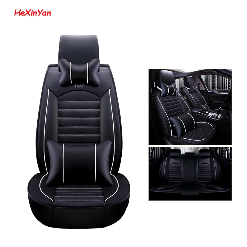 HeXinYan Leather Universal Car Seat Covers for Renault all models