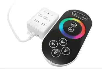 

dc12-24v wireless remote rf led controller rgb dimmer 3528 5050 rgb led strip controller brightness adjustable output 3ch 4A/ch