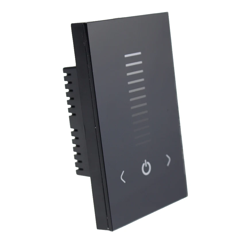 Us standardowy 0-10 v led ściemniacz 220 v Regulowany panel dotykowy Ściemniacz led wyjście 0-10 v sygnału jasność ściemnianie z led light