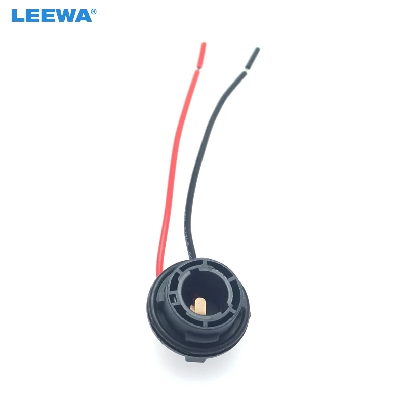 LEEWA 50 шт. автомобильный светильник BAU15S/7507/PY21W разъем автомобильная лампа гнездо