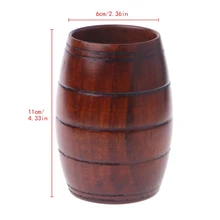 Пивные чашки, винтажные чайные кофейные чашки ручной работы, деревянная пивная кружка, инструмент для питьевой воды, кухонные принадлежности