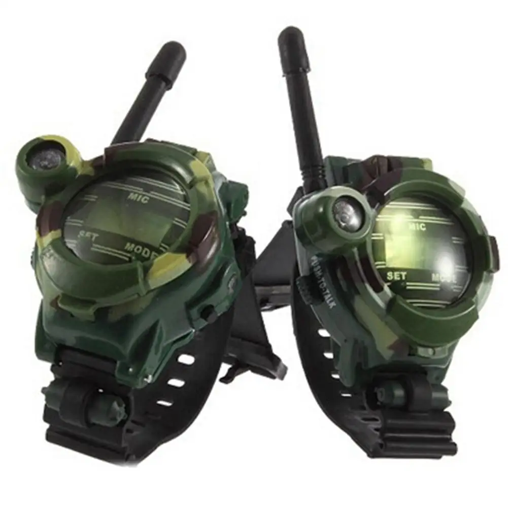 

Mounchain Hunting Accessories Children and Adult Walkie Talkie Outdoor Children Parent Watches Intercom 2pcs