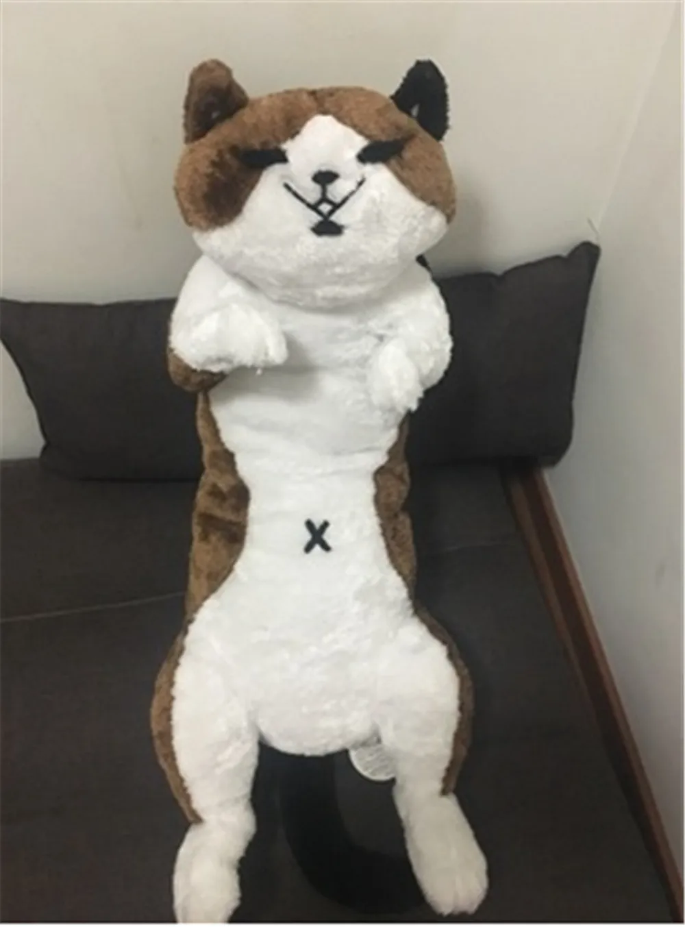  85cm Large Plush Cartoon Soft Cat Plush Pillow 33'' Big Animal Cats Stuffed Kids Play Doll Xmas Present8