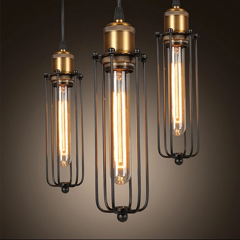 

DONWEI Pendant Light Loft Lamp industrial lighting Vintage pendant lamp Retro Lamp light For bar Living dining room hallway