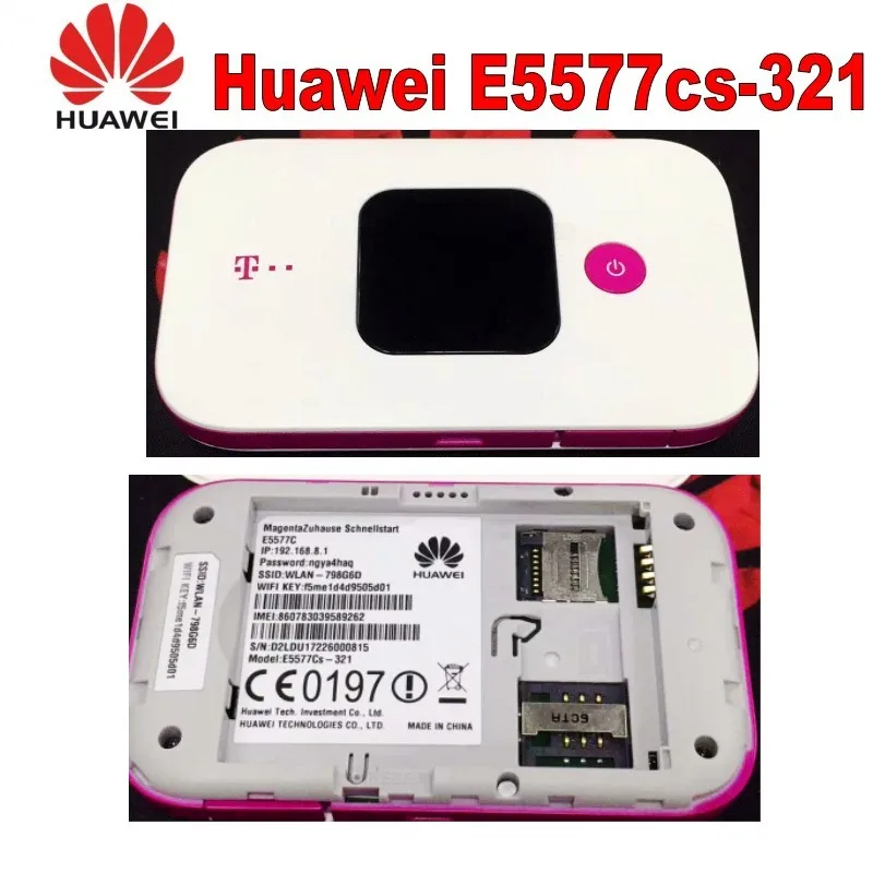 Разблокированный huawei E5577 4G LTE Cat4 e5577cs 321 мобильный Hotspot беспроводной маршрутизатор