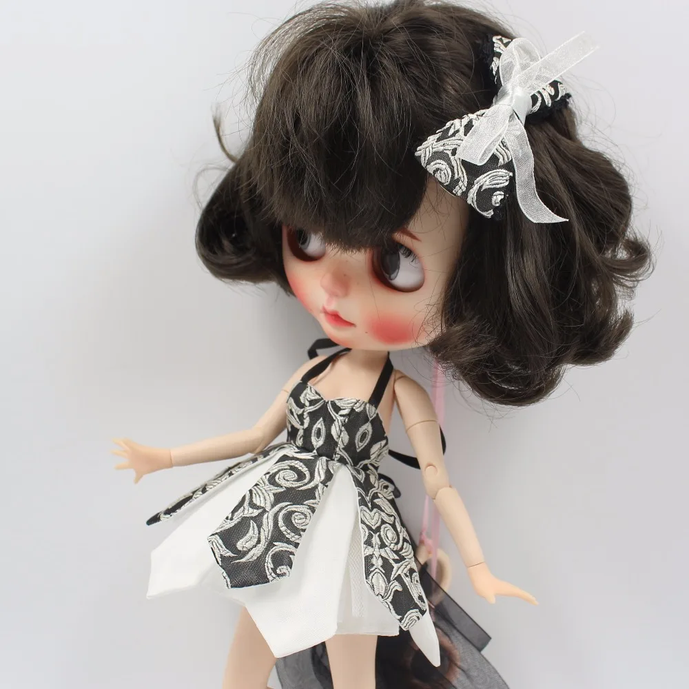 Icy blyth платье куклы с кружевным бантом костюм смокинг