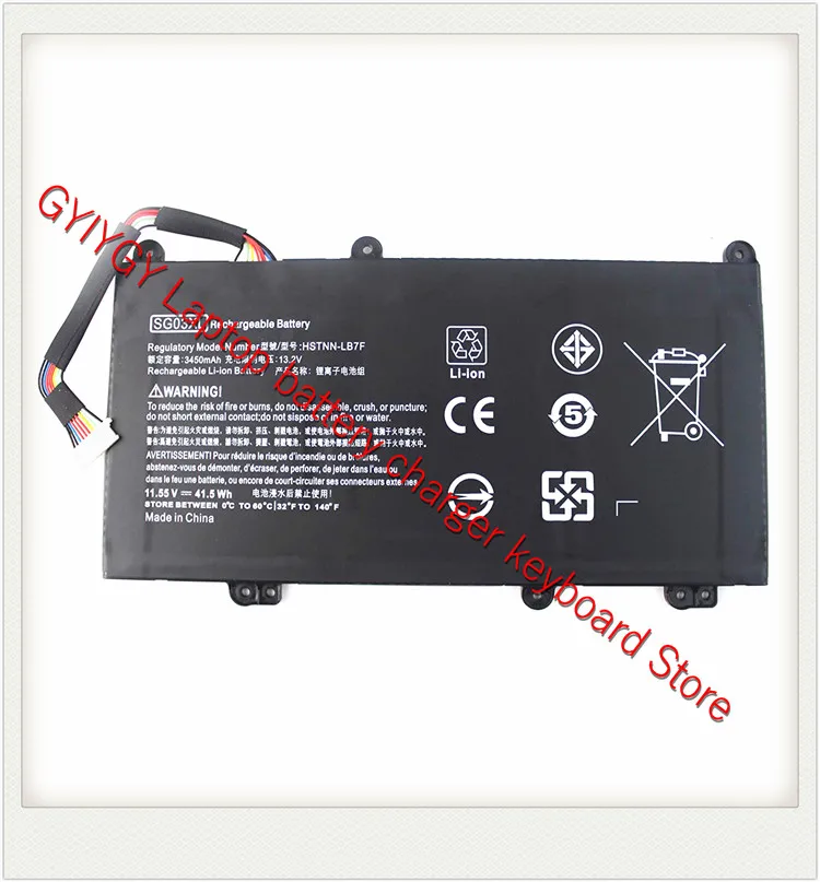 Аккумулятор SG03XL для HP Envy M7 U U000 U009DX 17 U011NR 17T U163CL U177CL|Аккумуляторы ноутбуков| |