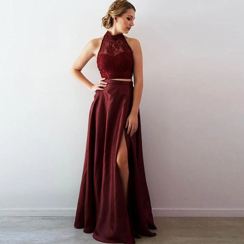 halter style evening gowns