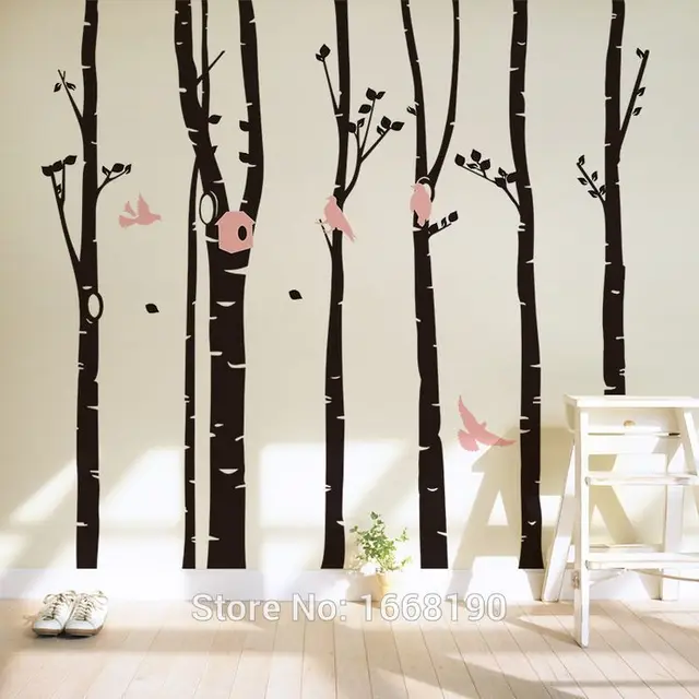huge australia birds in forest art sticker wall decal for nursery home decor boys and girls - Home Decor Australia huge australia birds in forest art sticker wall decal for nursery home decor boys and girls - Home Decor Australia