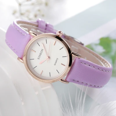 

Watch female student Korean version of the simple casual atmosphere men's watch trend fashion luminous quartz watch couple watch