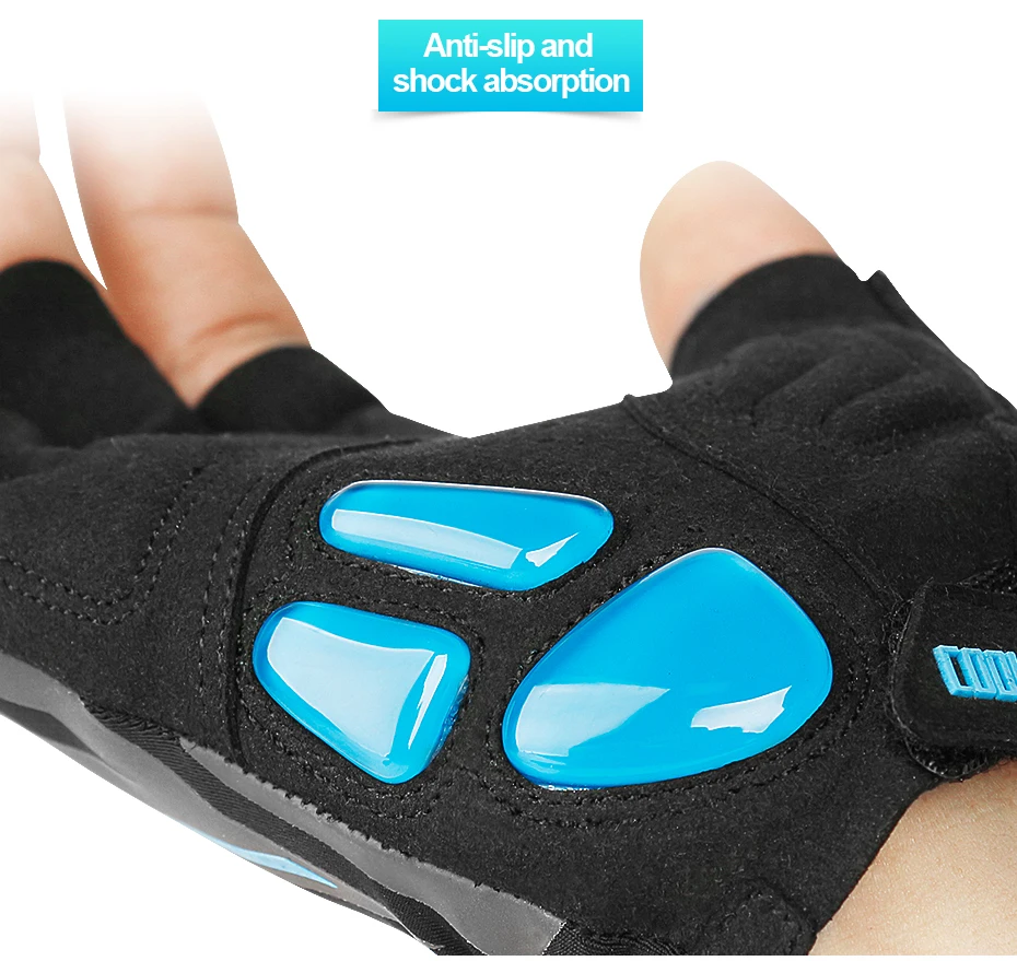 CoolChange велосипедные перчатки летние спортивные анти-пот гель велосипедные перчатки анти-slip дышащие перчатки без пальцев велосипедные перчатки для Для мужчин Для женщин