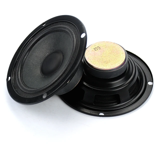 2 unids Altavoz de Rango Completo 6 ohmios 10 W Altavoz