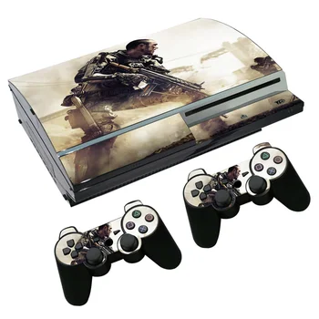 

Vinyl Skin Sticker Protector for Sony PS3 fat for PlayStation 3 with 2pcs Controllers skins Stickers TN-P3-2152
