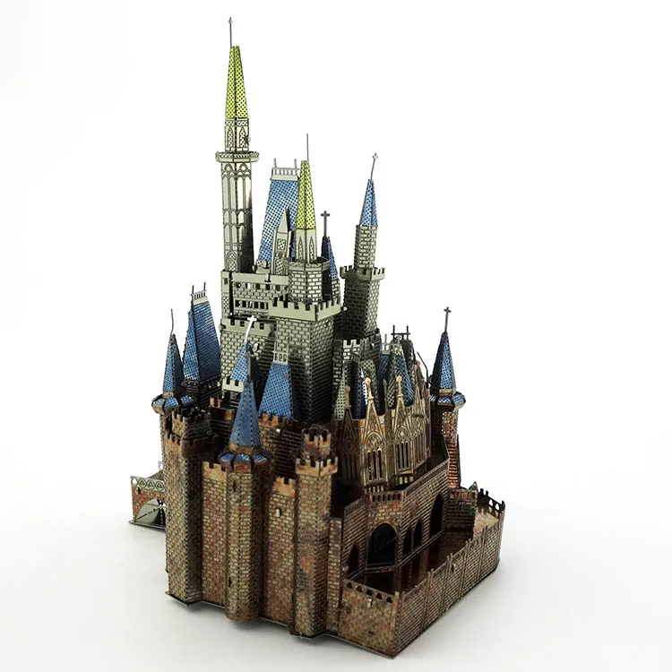 puzzle 3d disney castillo