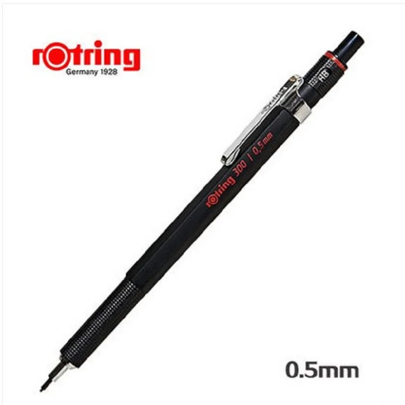 Rotring 300 2,0/0,7/0,5 мм механический карандаш высокое качество Пластик ручка автоматическая канцелярский записи расходные материалы